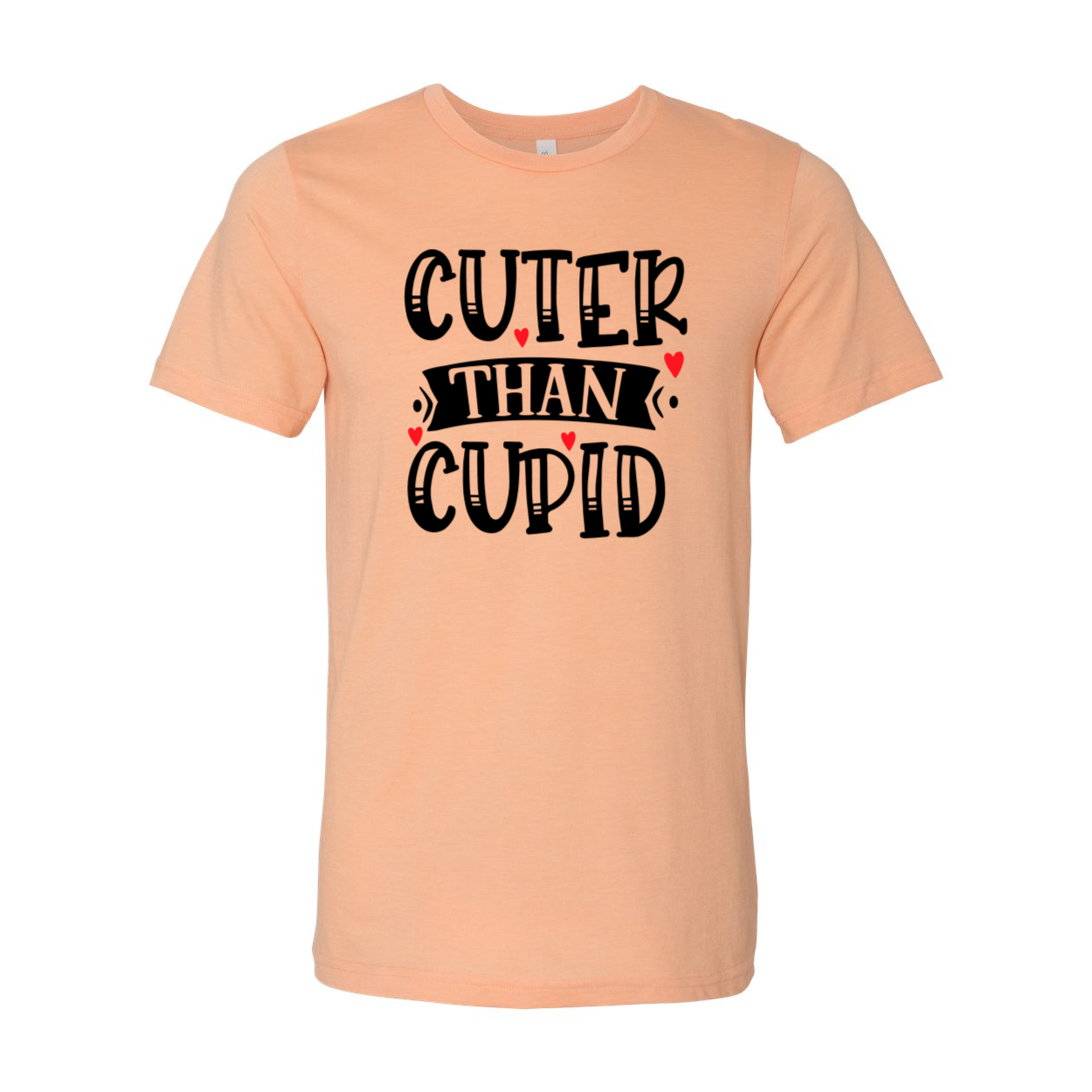 VAL0141 Cuter Than Cupid Shirt in various colors, showcasing its soft fabric and stylish design.