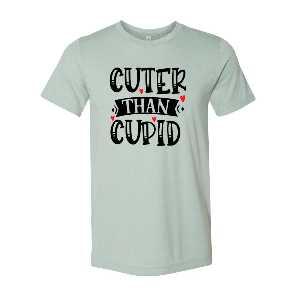 VAL0141 Cuter Than Cupid Shirt in various colors, showcasing its soft fabric and stylish design.