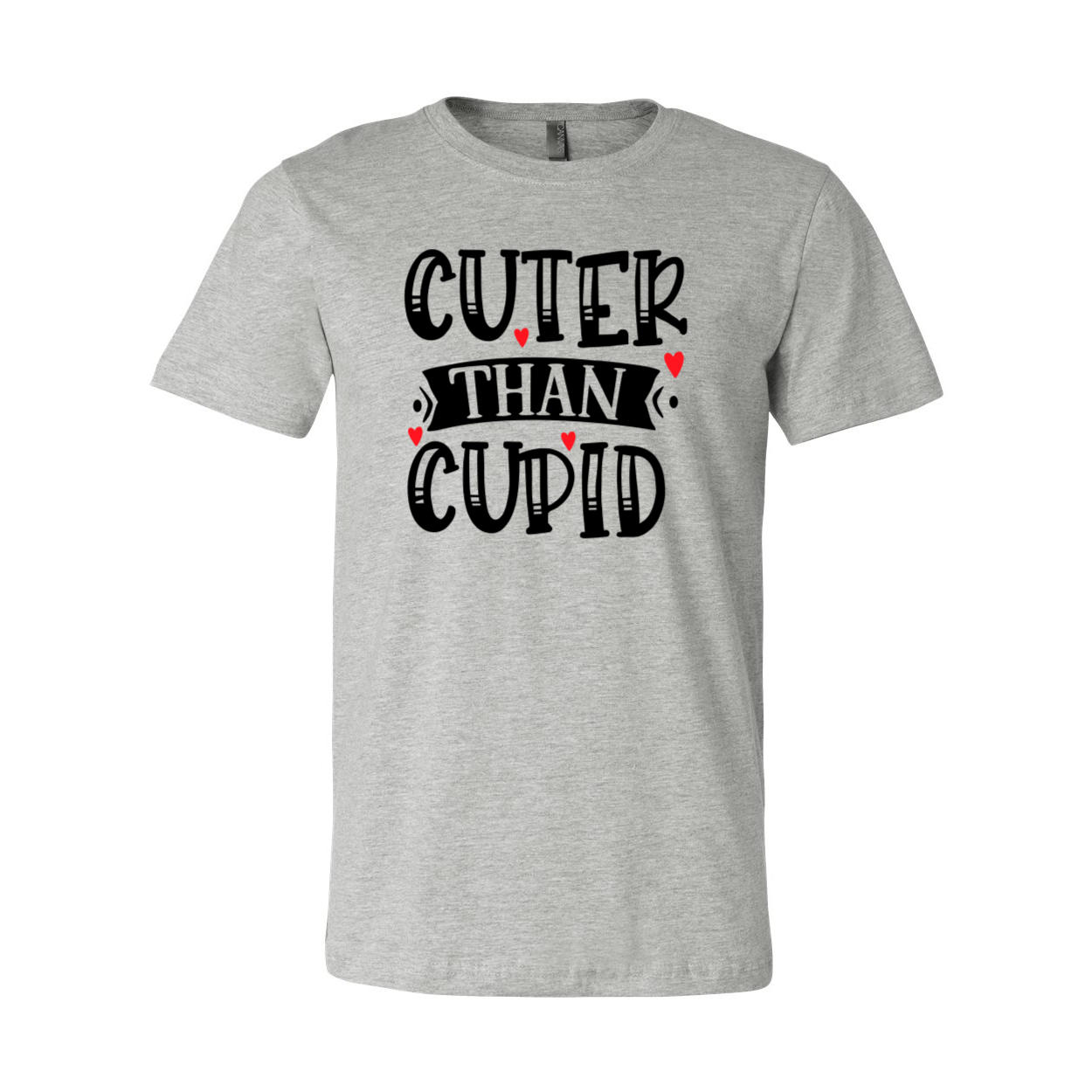 VAL0141 Cuter Than Cupid Shirt in various colors, showcasing its soft fabric and stylish design.