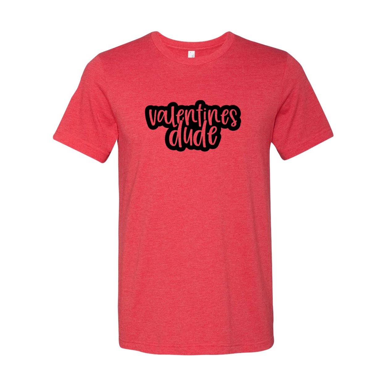 Valentines Dude Shirt in various colors, showcasing its comfortable fit and stylish design.