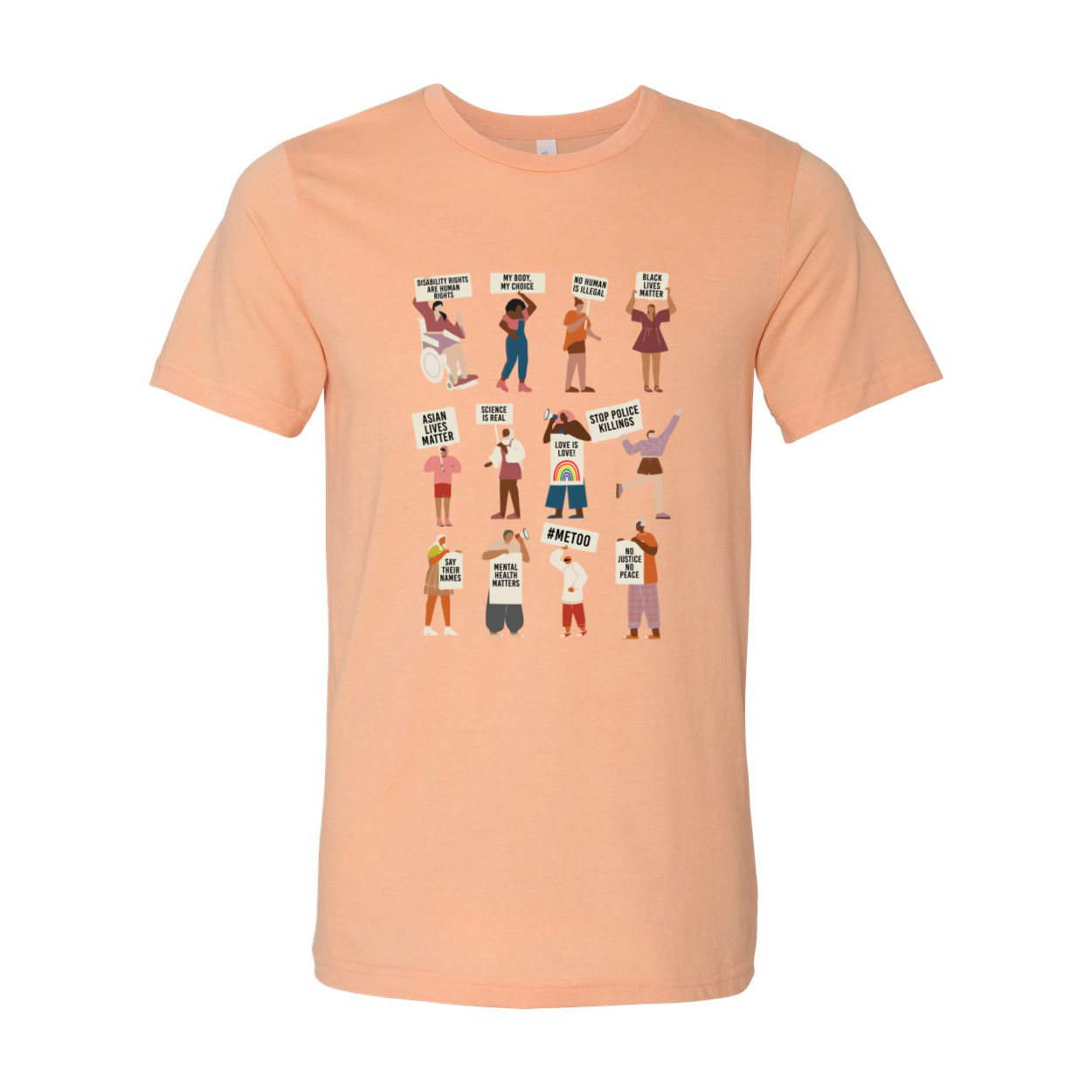 Women Power Feminist Shirt in various colors, showcasing its comfortable fit and empowering design.