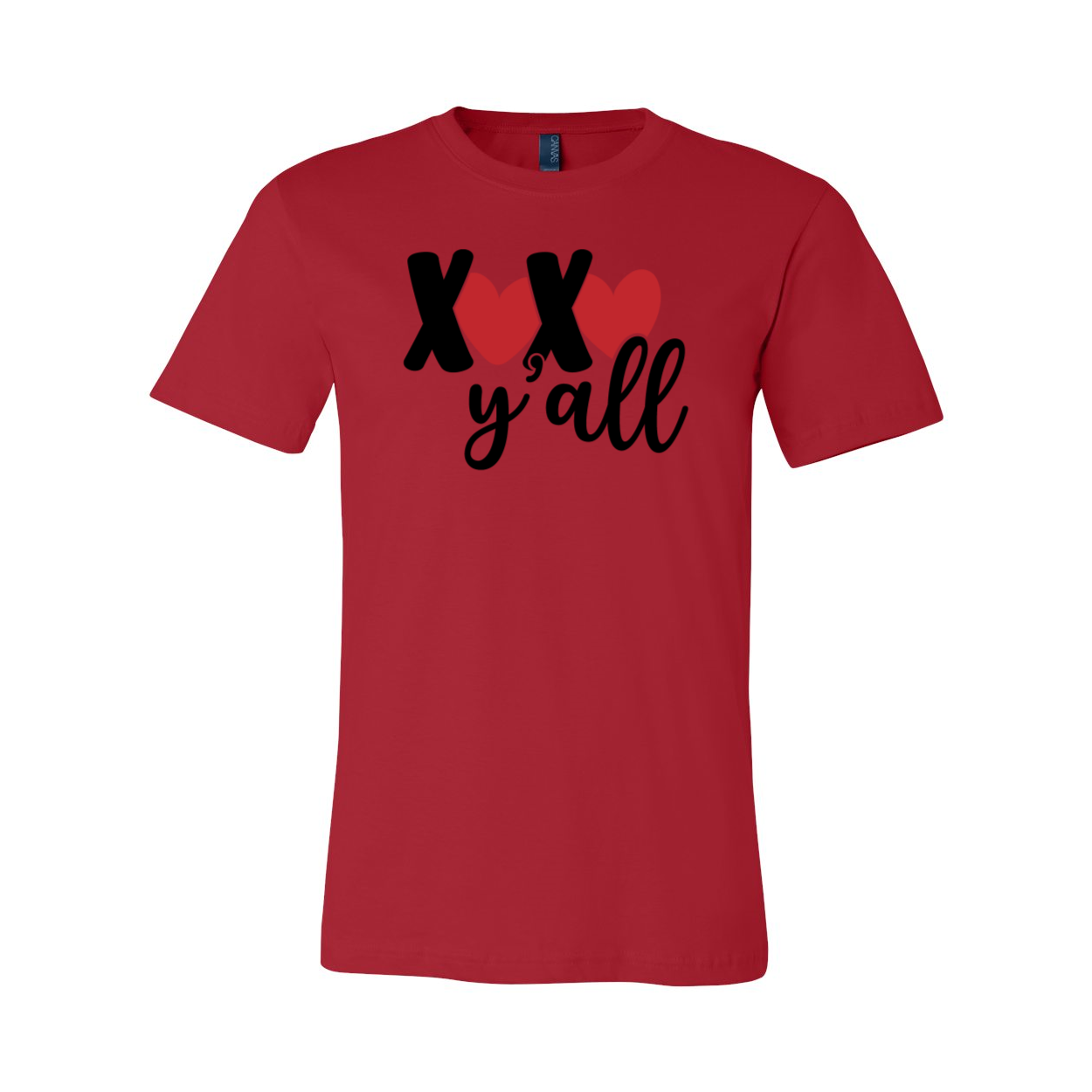 Xoxo Yall Shirt in various colors, showcasing its comfortable fit and stylish design.