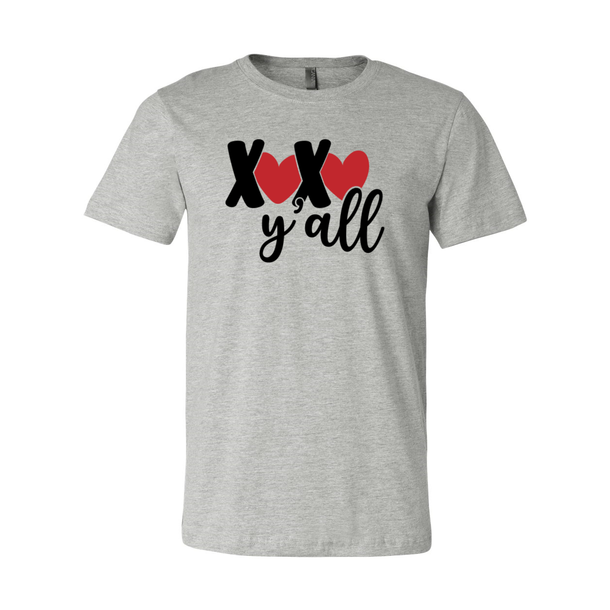 Xoxo Yall Shirt in various colors, showcasing its comfortable fit and stylish design.