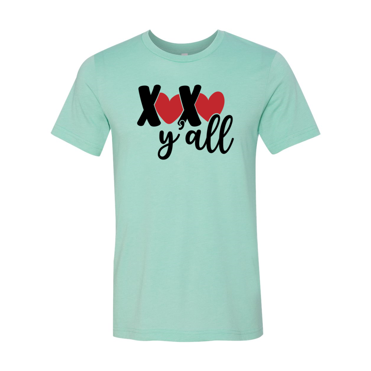 Xoxo Yall Shirt in various colors, showcasing its comfortable fit and stylish design.