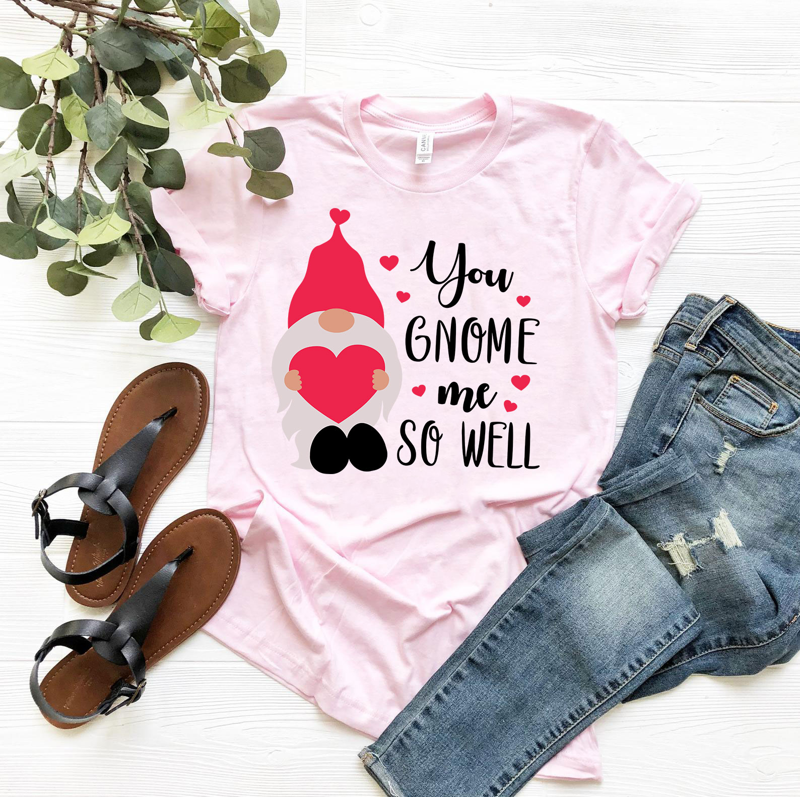 You Gnome Me So Well Shirt in various colors, showcasing its soft fabric and stylish design.