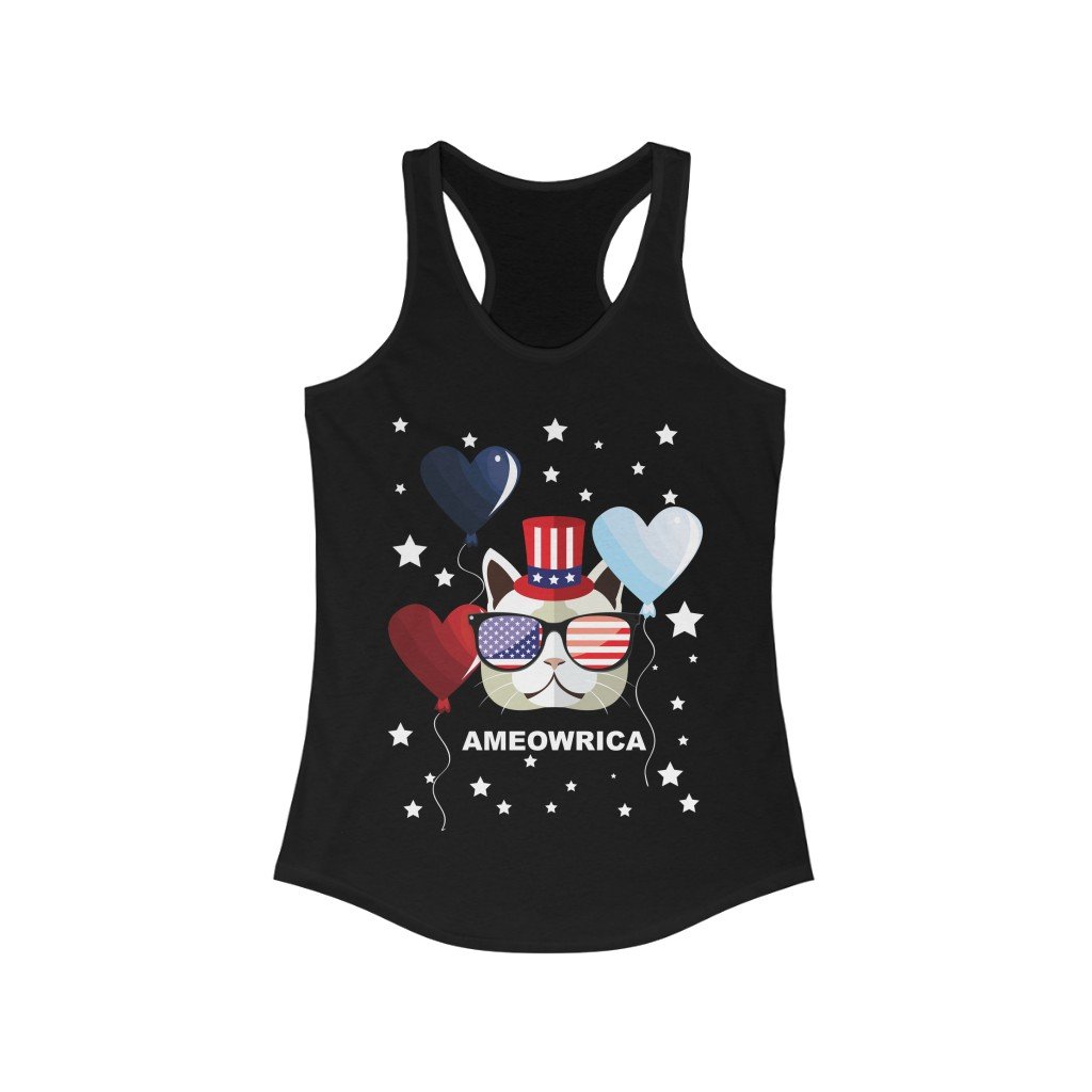 Main Ameowria July 4th Racerback Tank Top image