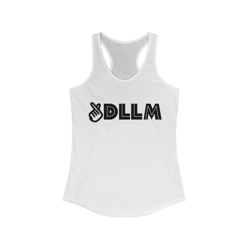 Main DLLM Women's Ideal Racerback Tank Top Yoga Tee image