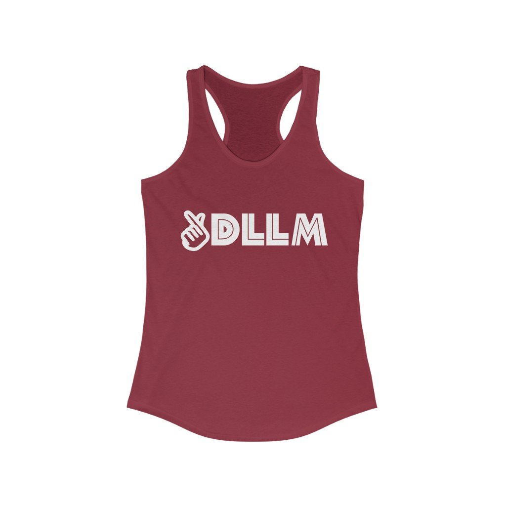 Main DLLM Women's Ideal Racerback Tank Top image