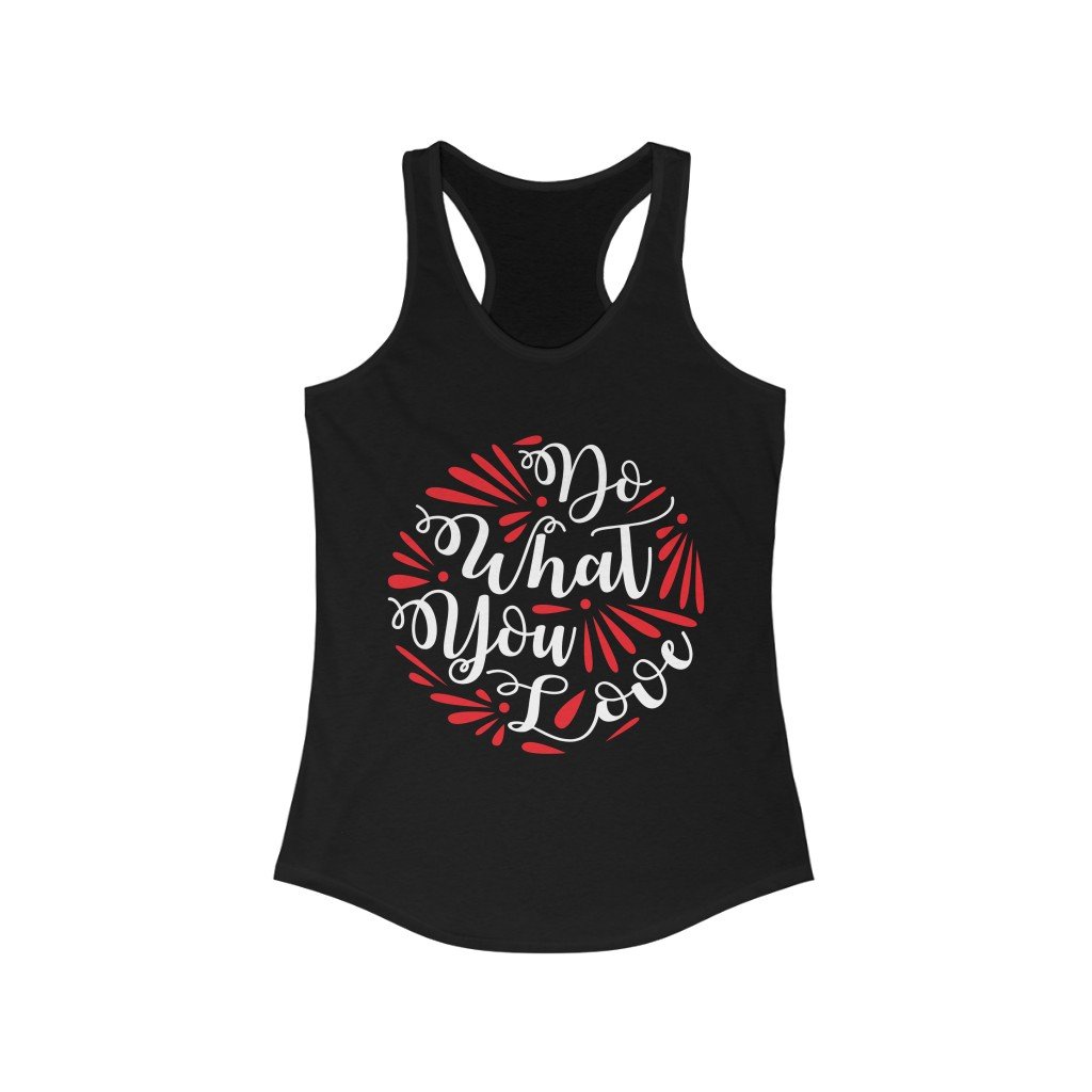 Main Do What You Love Racerback Tank Top image