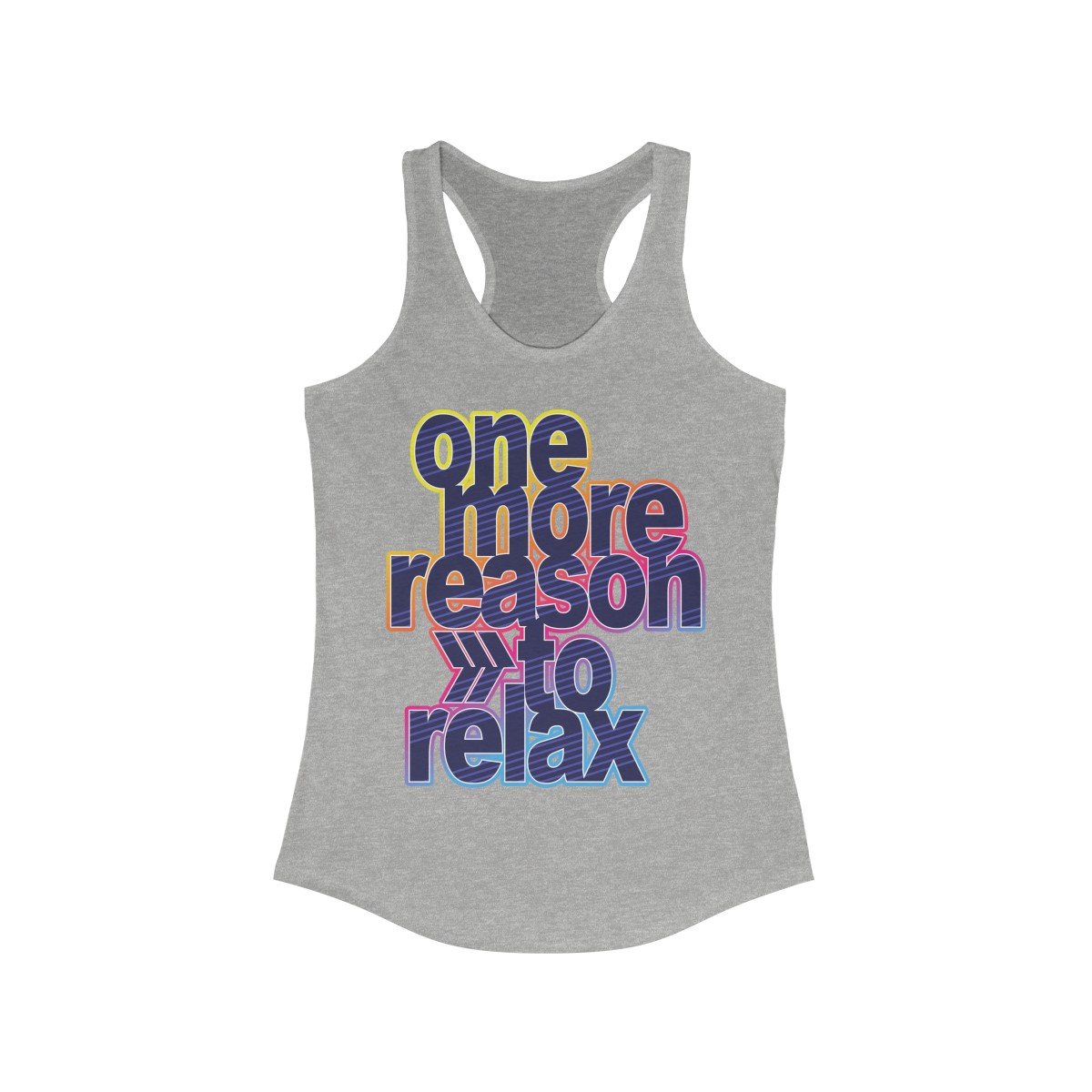 A stylish slim fit racerback tank top in various colors, made from soft cotton and polyester blend, perfect for workouts and casual wear.