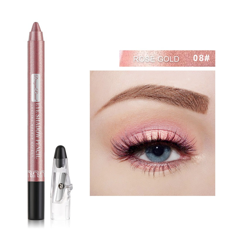 A dual-ended pearly eyeshadow pen showcasing rich color and shimmer for versatile eye makeup.