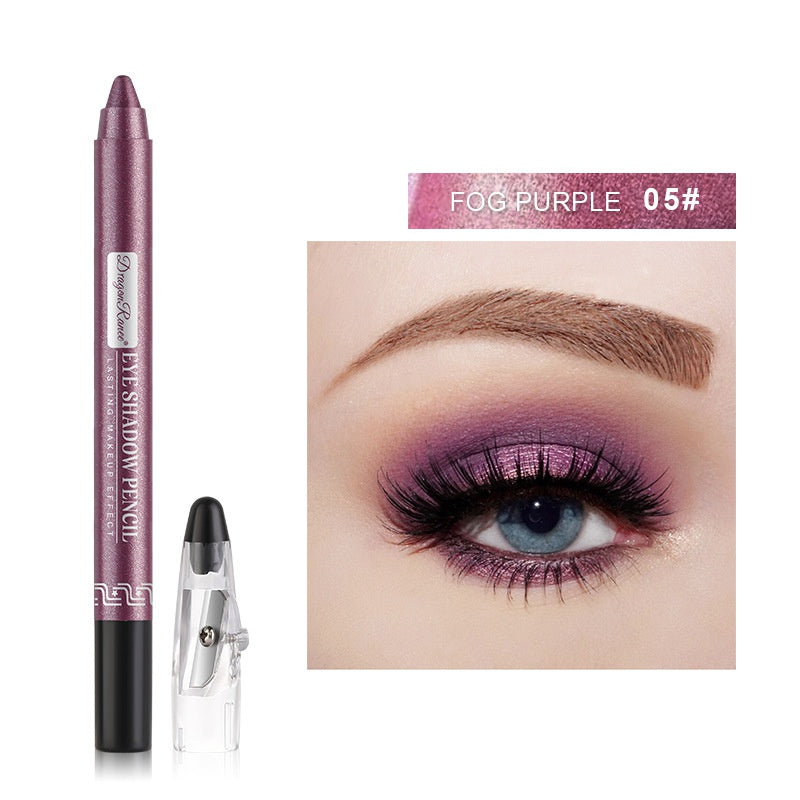 A dual-ended pearly eyeshadow pen showcasing rich color and shimmer for versatile eye makeup.