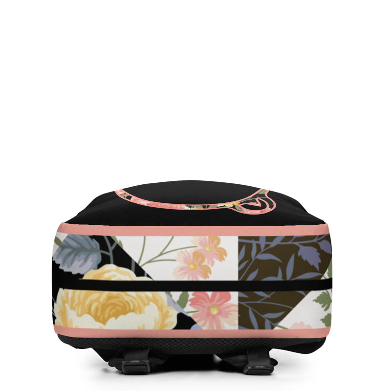 2882Sport 'Fit My Mood' Midnight Blooms Backpack featuring a vibrant floral design, spacious compartments, and padded ergonomic straps.