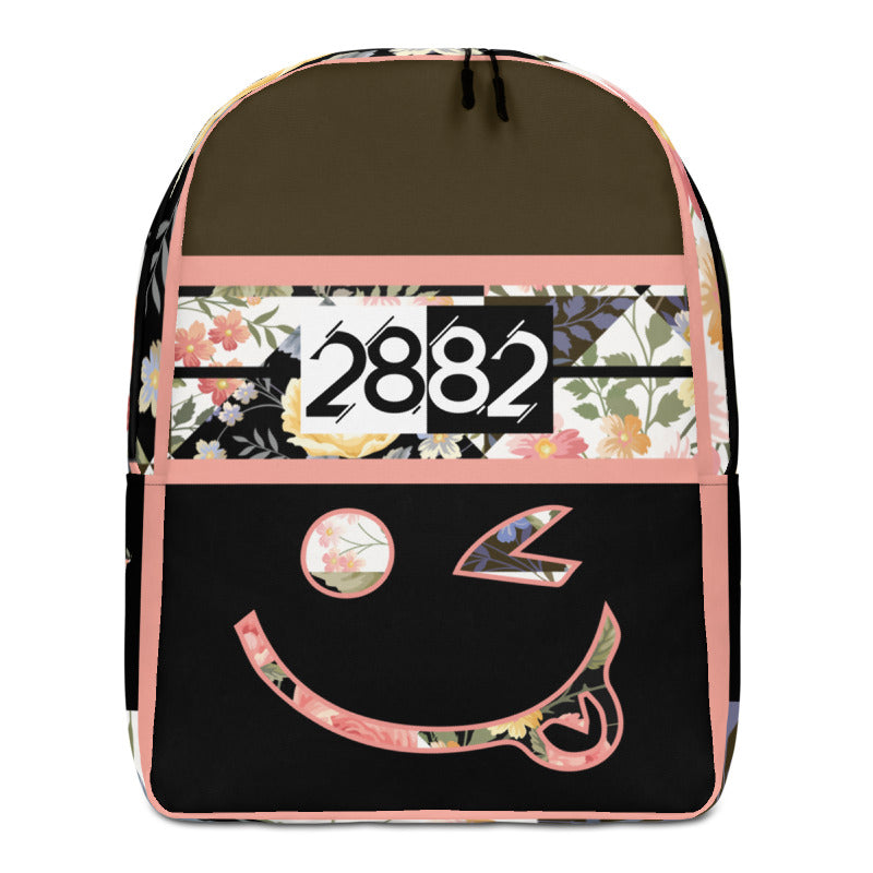 2882Sport 'Fit My Mood' Midnight Blooms Backpack featuring a vibrant floral design, spacious compartments, and padded ergonomic straps.