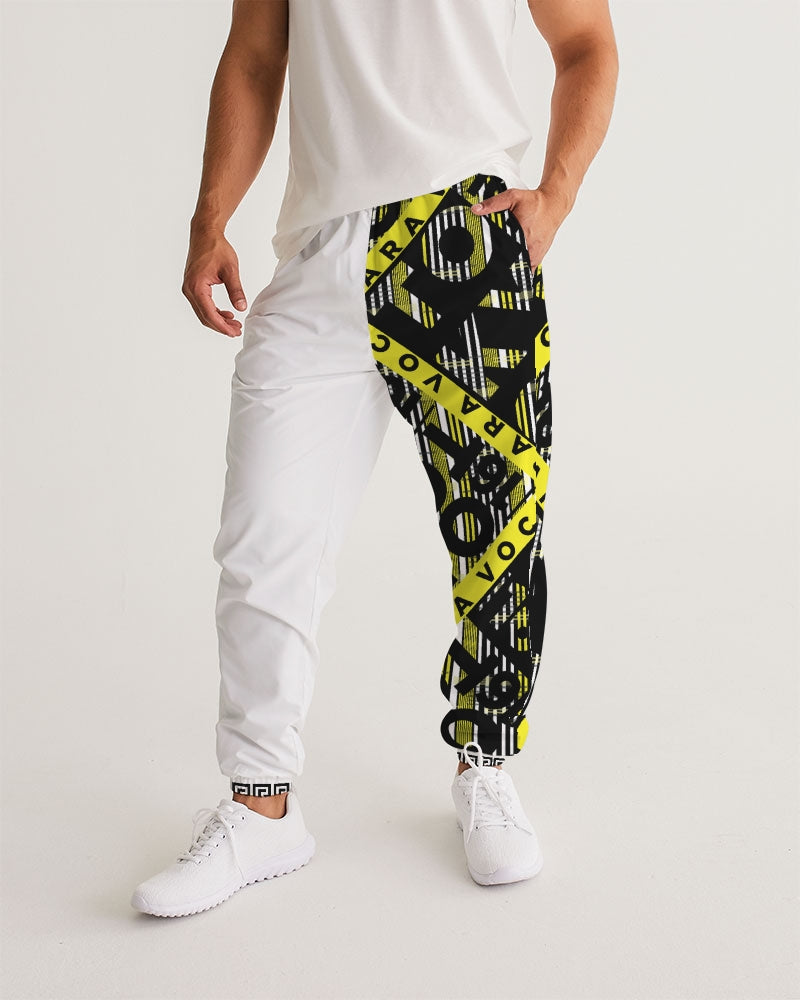 2882Sport™ Greeky Prepster Men's Track Pants featuring a stylish Greek-inspired design with a relaxed fit and zip pockets.