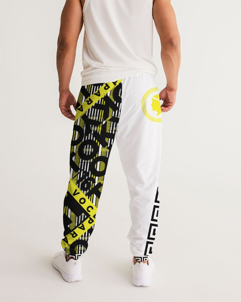 2882Sport™ Greeky Prepster Men's Track Pants featuring a stylish Greek-inspired design with a relaxed fit and zip pockets.