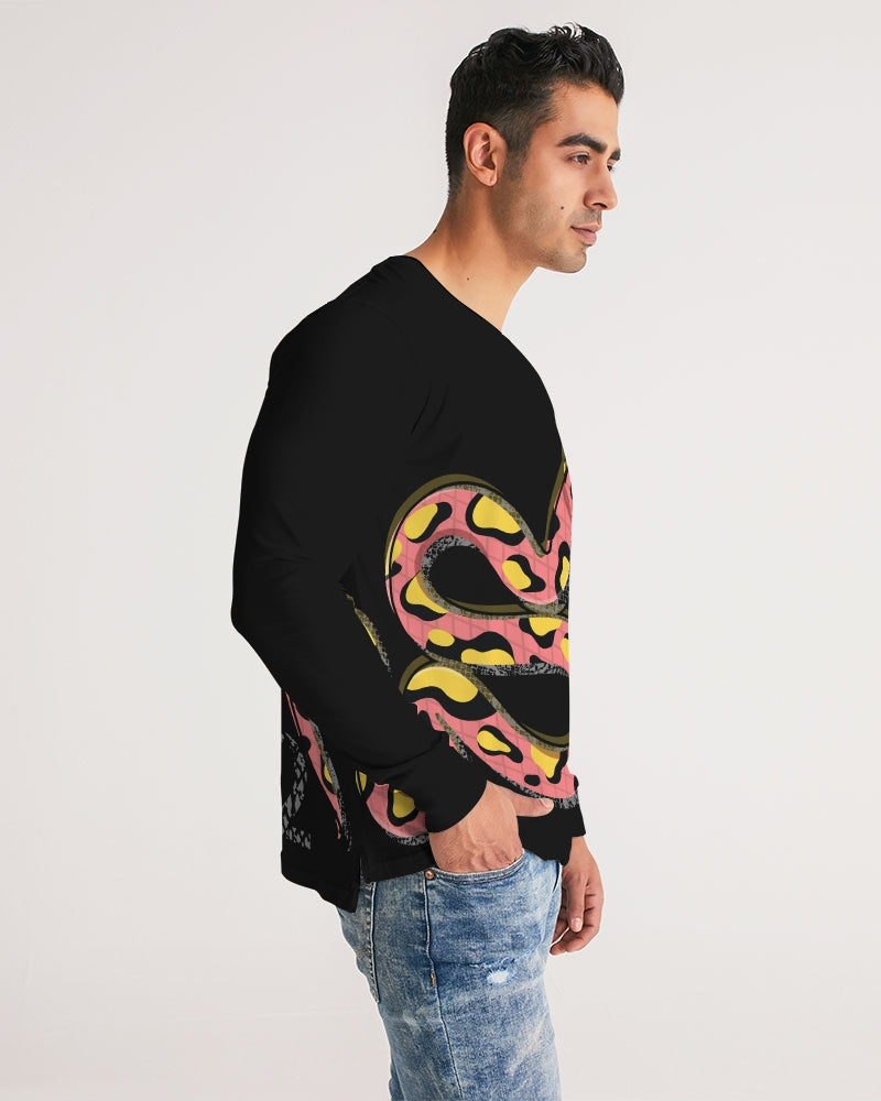 2882Sport™ Pre-Punk-Prep Men's Long Sleeve Tee featuring a striking snake design, perfect for stylish comfort.