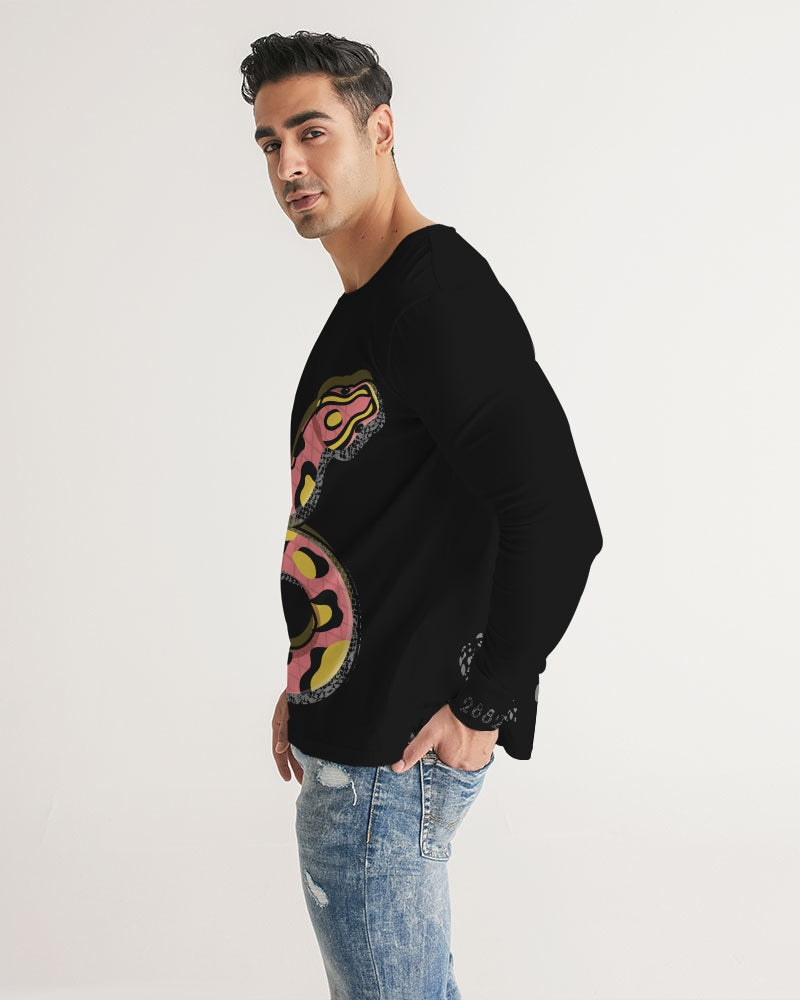 2882Sport™ Pre-Punk-Prep Men's Long Sleeve Tee featuring a striking snake design, perfect for stylish comfort.