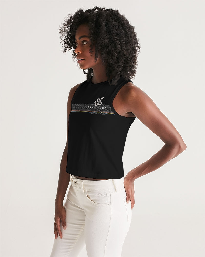 2882Sport™ Pre-Punk-Prep Women's Cropped Tank featuring a soft fabric, crew neckline, and stylish cropped design.