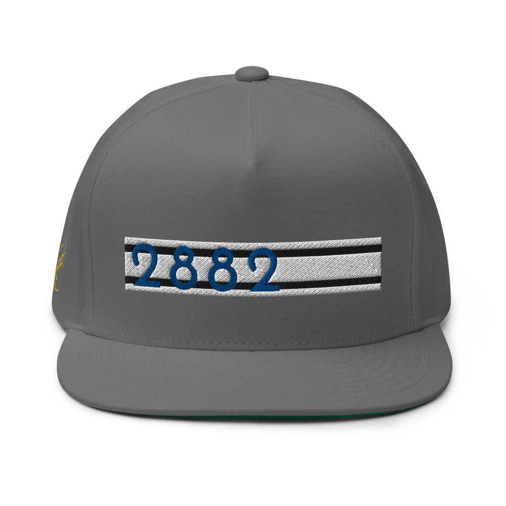 2882Sport™ Tropics of OZ cap featuring embroidered design on three sides, flat bill, and green undervisor.