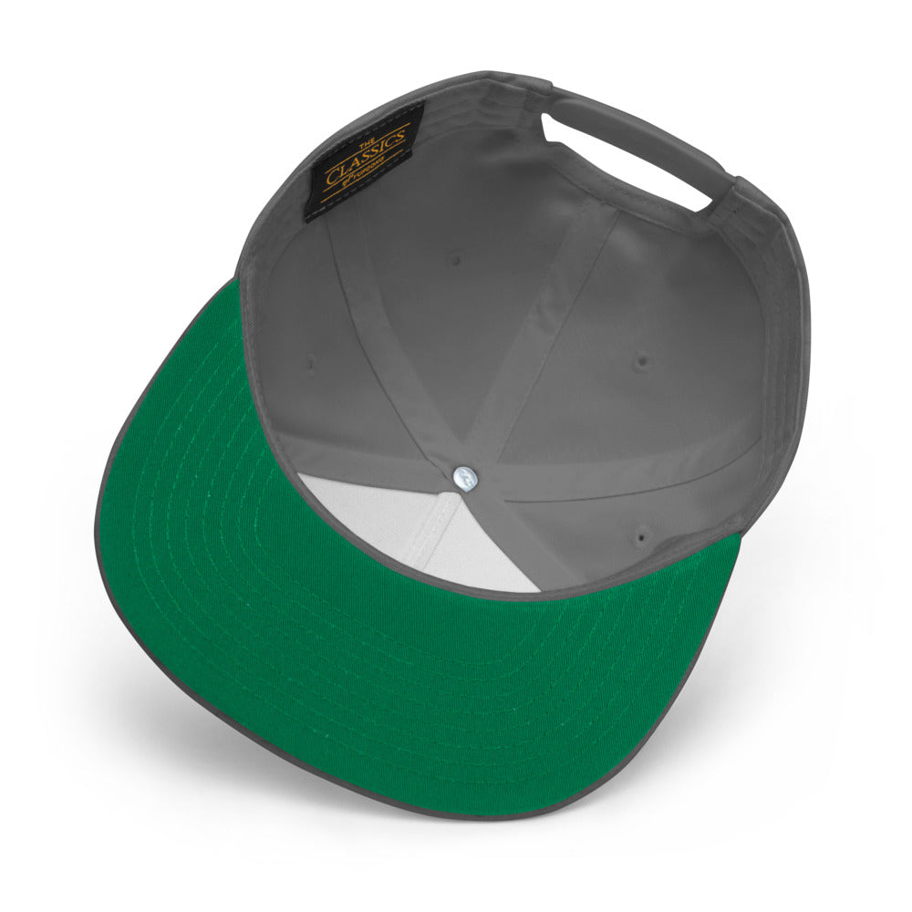 2882Sport™ Tropics of OZ cap featuring embroidered design on three sides, flat bill, and green undervisor.