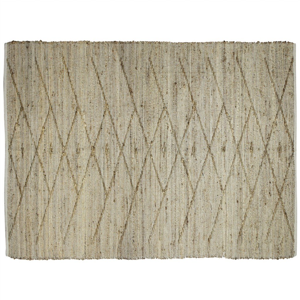 Beige Distressed Tribal Area Rug featuring engraved tribal patterns and a distressed backdrop, perfect for enhancing home decor.