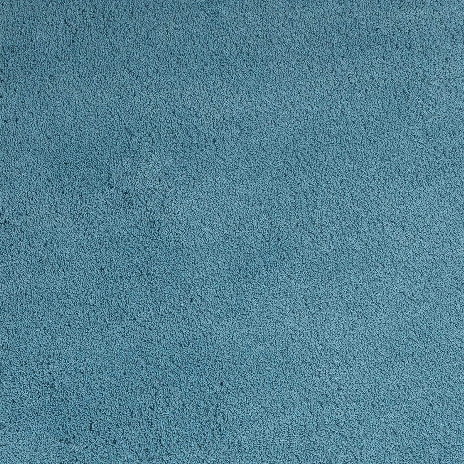 5x7 inches highlighter blue plain indoor area rug, hand woven with a soft texture and cotton backing, ideal for modern home decor.