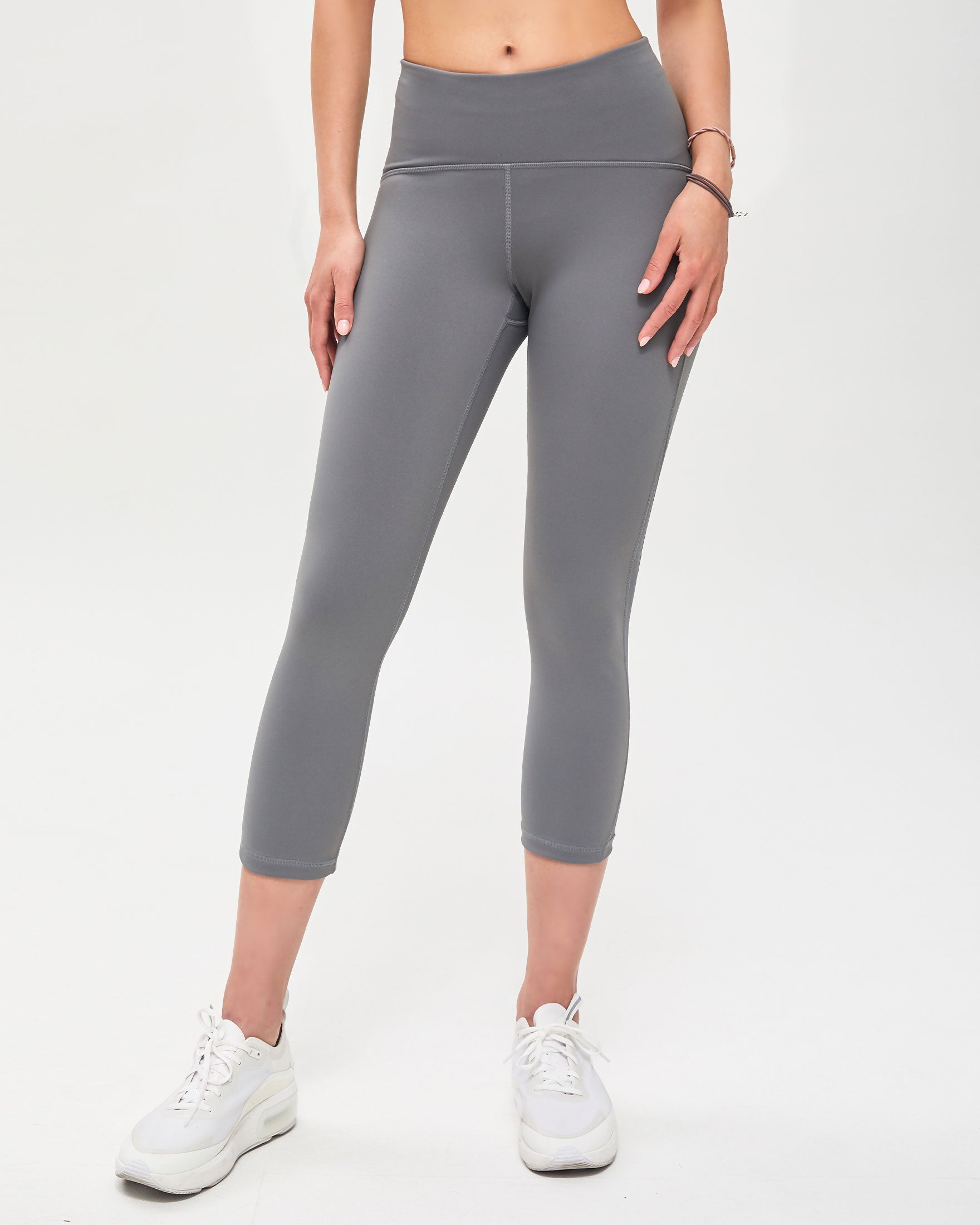 Alliance Ventiflo™ Crop Legging featuring mesh details, small pockets, and high compression fabric for optimal performance.