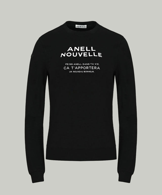 Anell Golf Graphic Light T-shirt in Black, featuring stylish graphics and a comfortable fit, perfect for golf and casual wear.