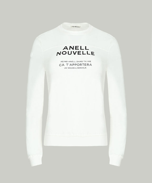 Anell Golf Graphic Light T-shirt in Ivory, showcasing stylish graphics and a comfortable fit.