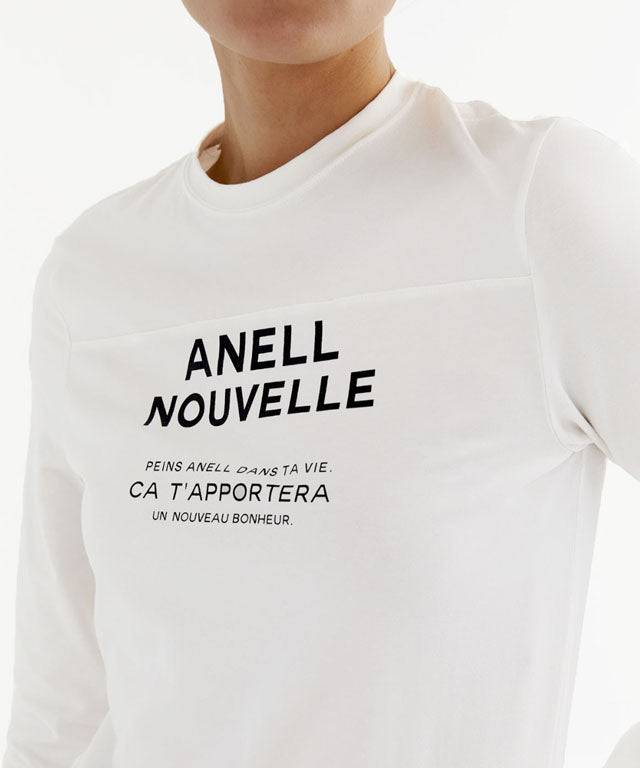 Anell Golf Graphic Light T-shirt in Ivory, showcasing stylish graphics and a comfortable fit.