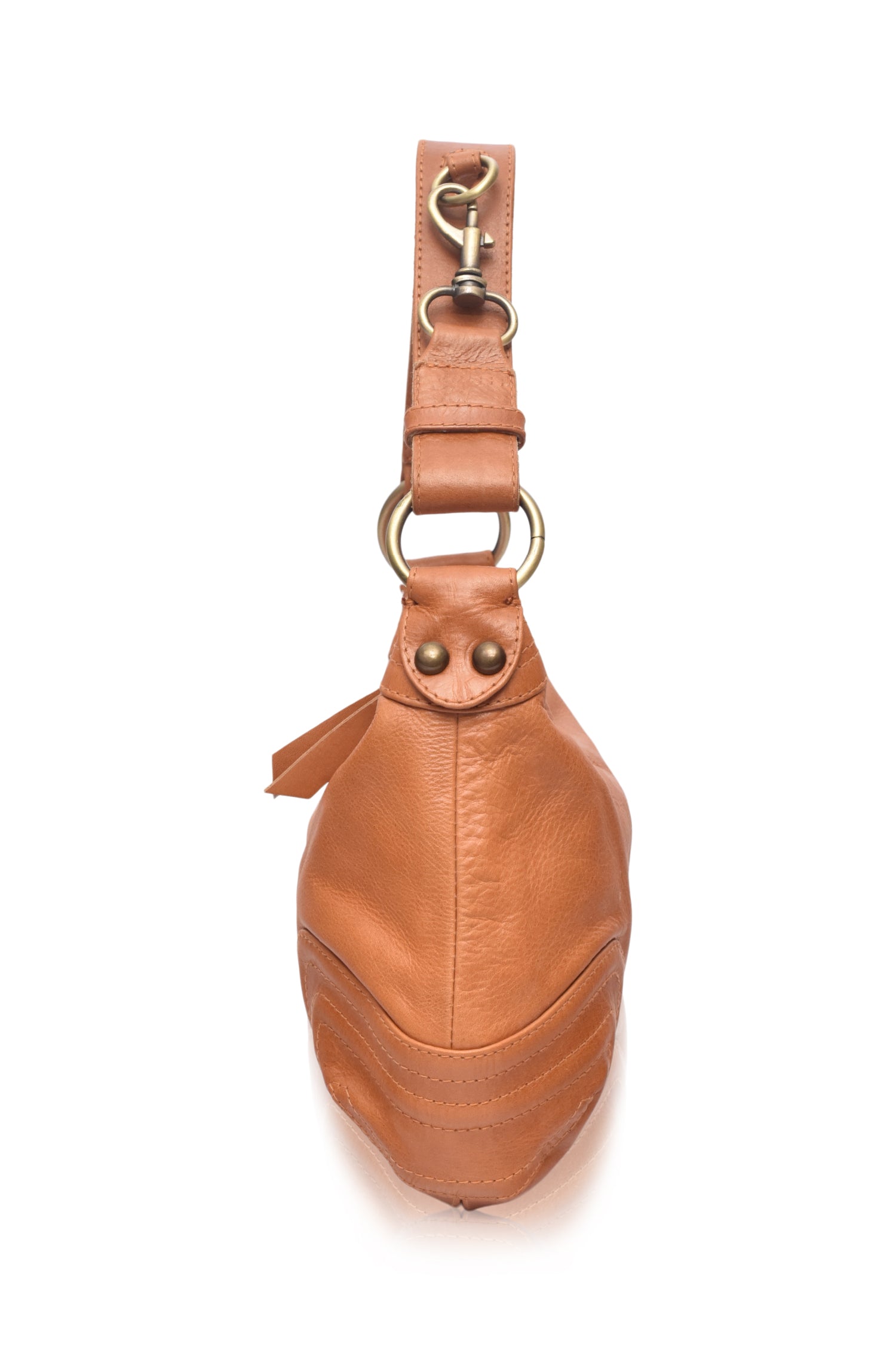 Belissima Mini Leather Shoulder Bag in high-quality leather with elegant hardware accents and a short shoulder strap.