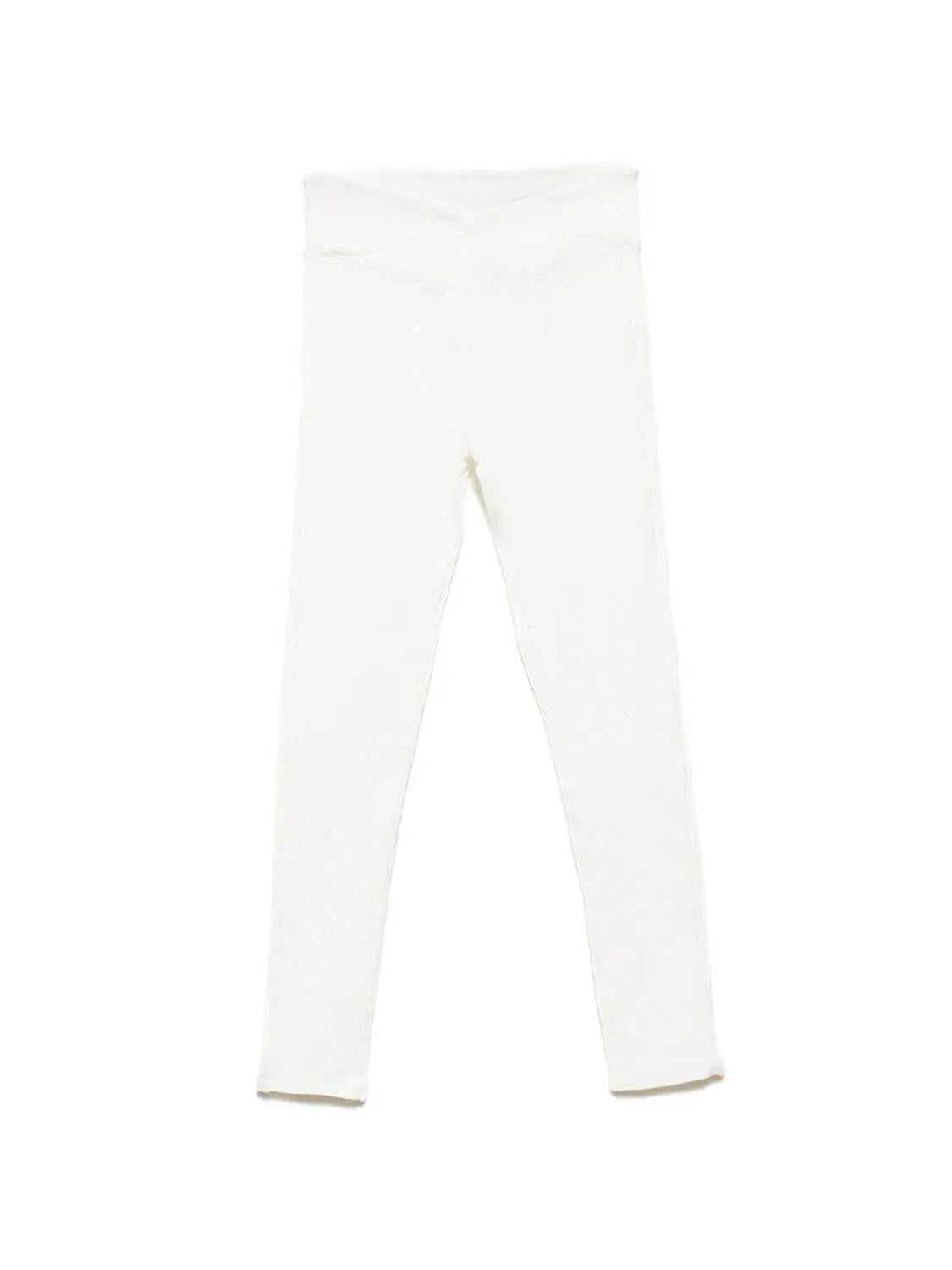 A pair of stylish black belt detailed leggings displayed on a white background, showcasing the unique belt design and soft fabric texture.