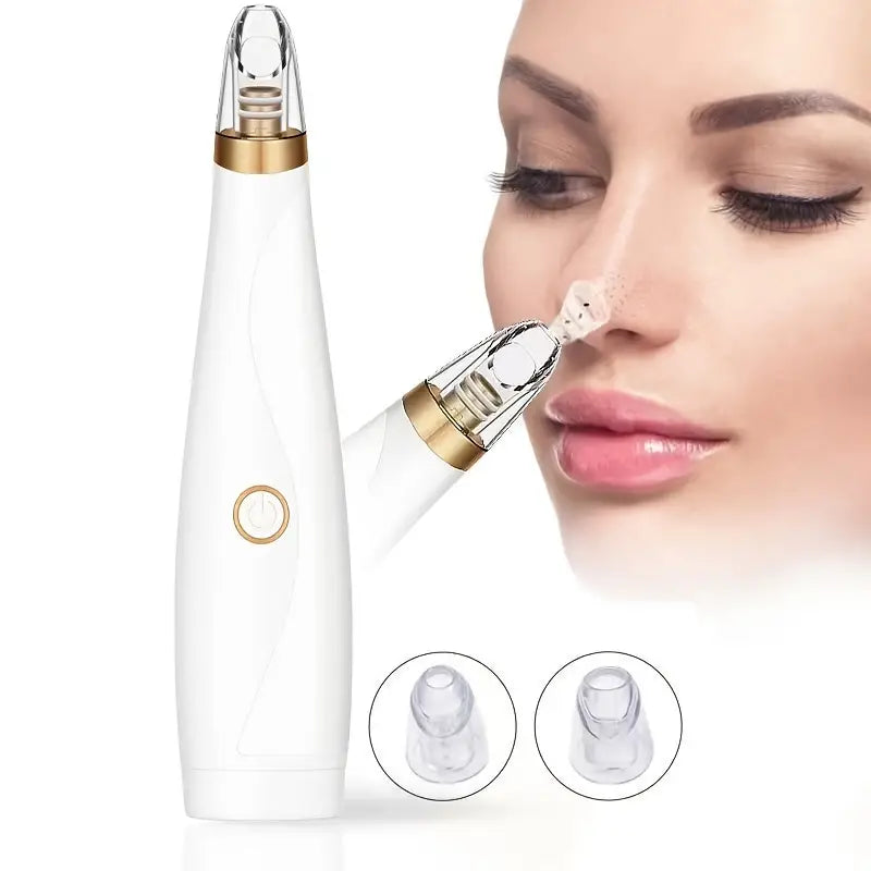 Blackhead Pore Vacuum device with multiple suction heads for effective skincare.