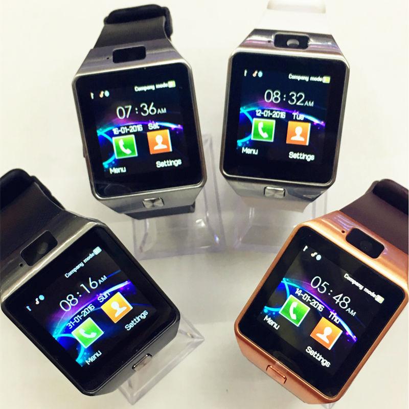 Bluetooth Android Smart Watch with Camera, SIM, and TF Slot, showcasing its sleek design and features.