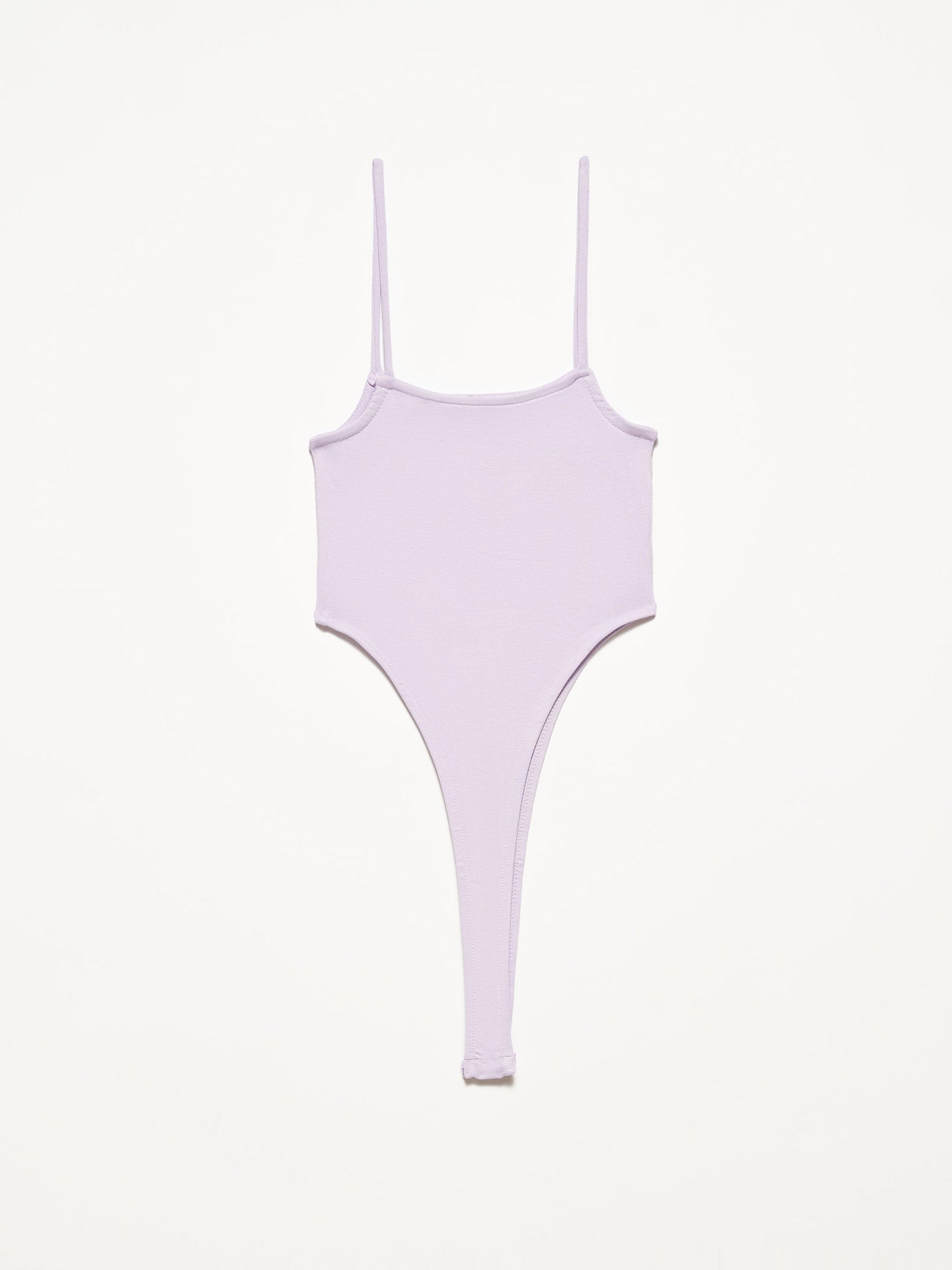 A stylish bodysuit made from 98% cotton and 2% elastane, showcasing its soft fabric and comfortable fit.