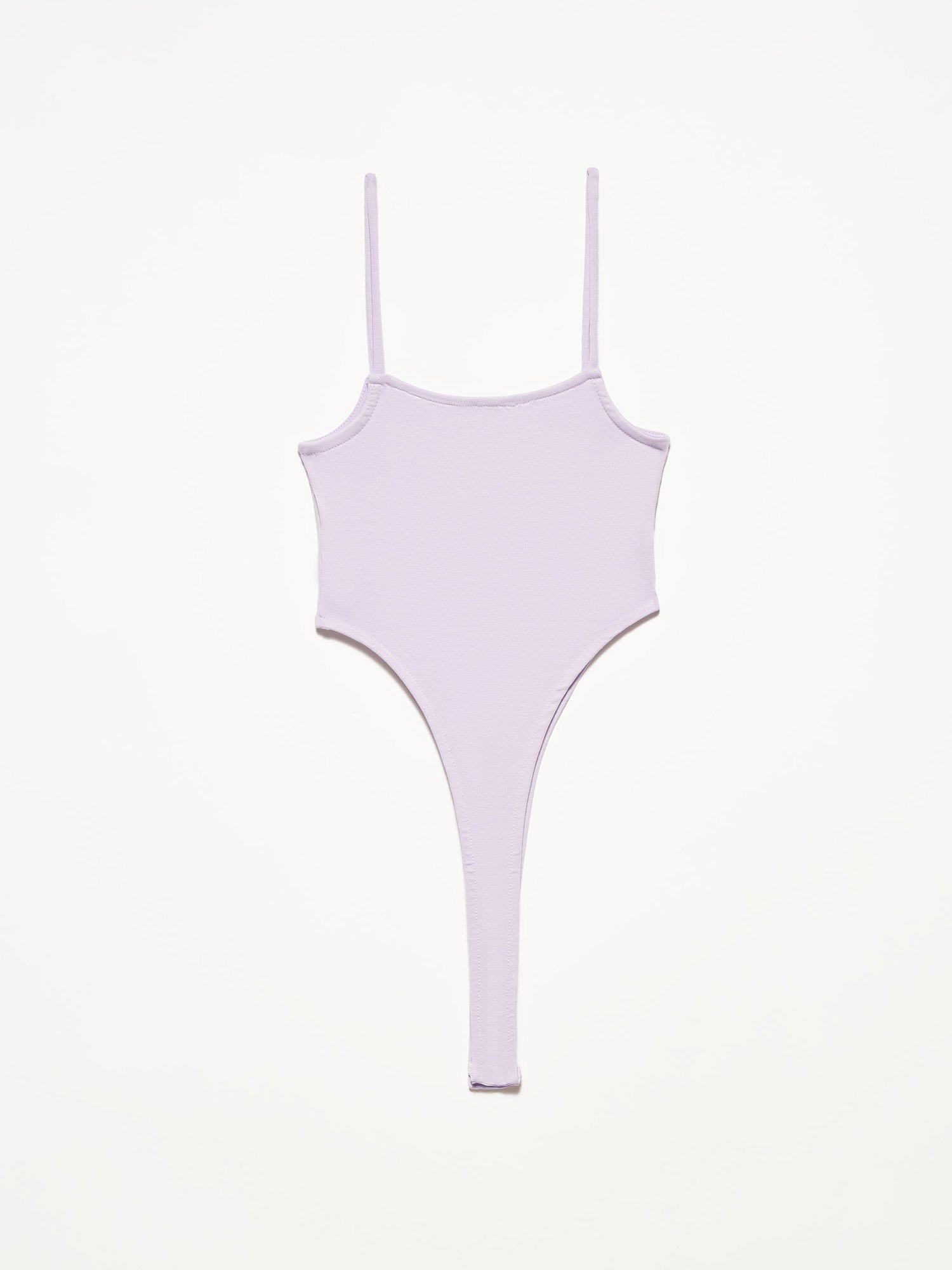 A stylish bodysuit made from 98% cotton and 2% elastane, showcasing its soft fabric and comfortable fit.