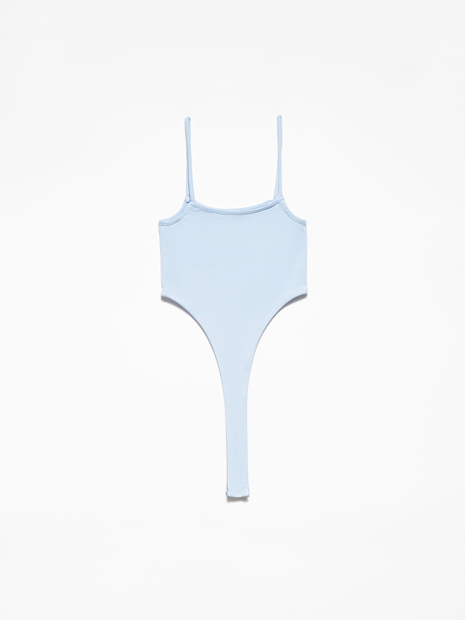 A stylish bodysuit made from 98% cotton and 2% elastane, showcasing its soft fabric and comfortable fit.