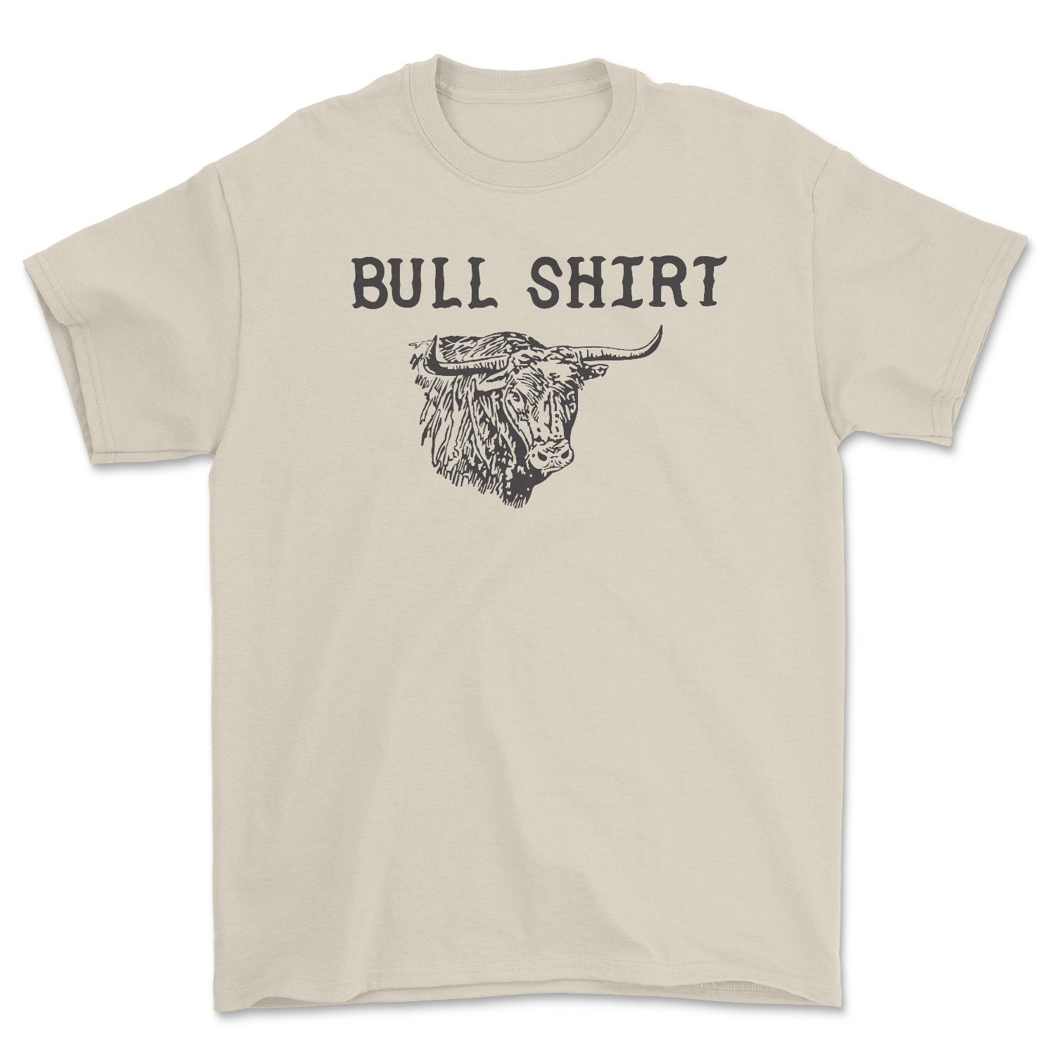 A stylish Bull Shirt Tee featuring a unique design, made in the USA, suitable for unisex wear.