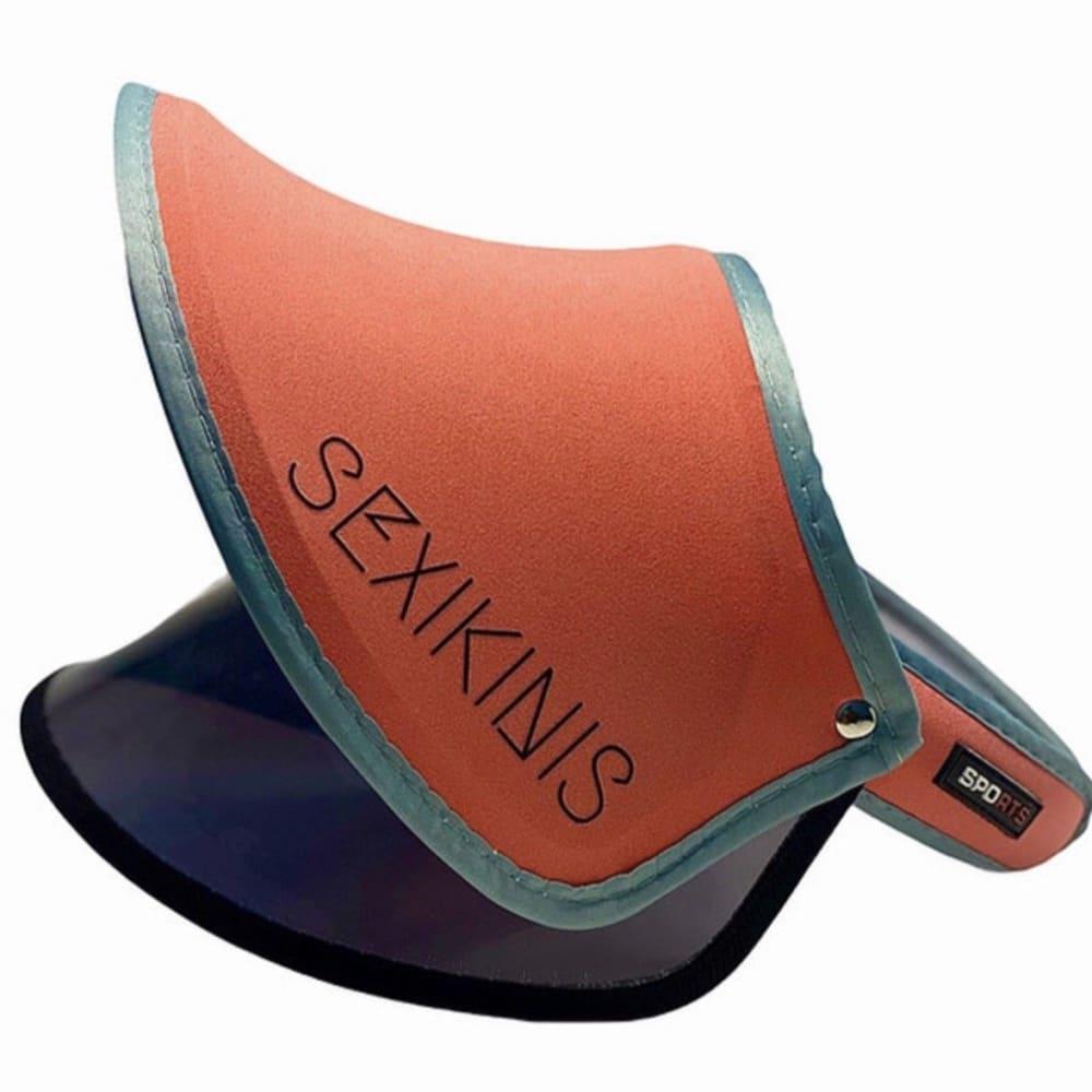 A stylish sun visor hat with UV protection, featuring an adjustable strap and durable materials, suitable for men and women.