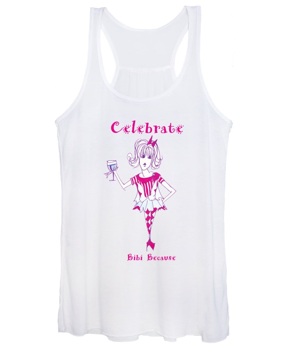 Celebrate Bibi Because women's tank top in a stylish design, showcasing its comfortable fabric and versatile fit.