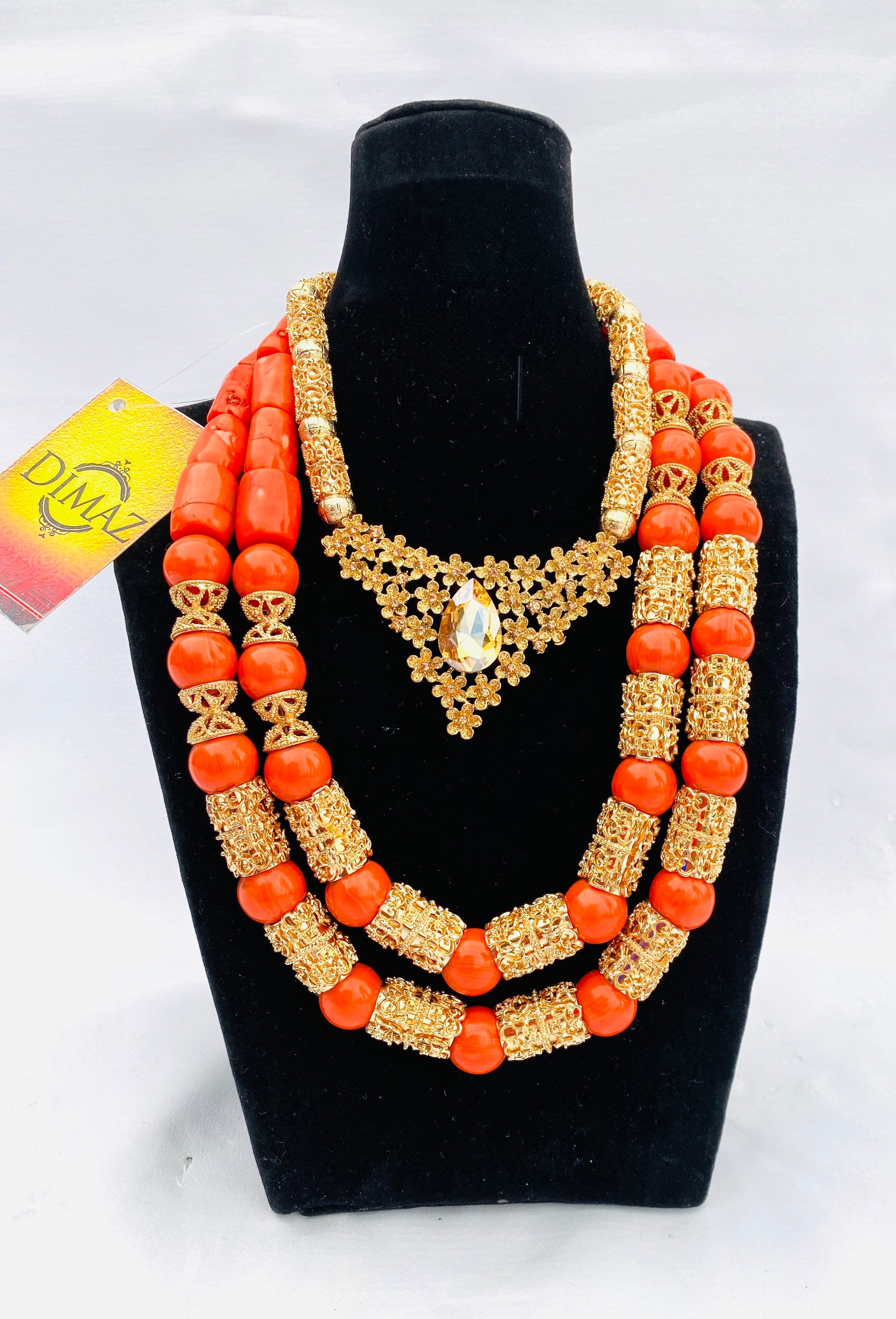 Chika Jewelry set featuring antique gemstones, matching bangles, and earrings in vibrant colors.