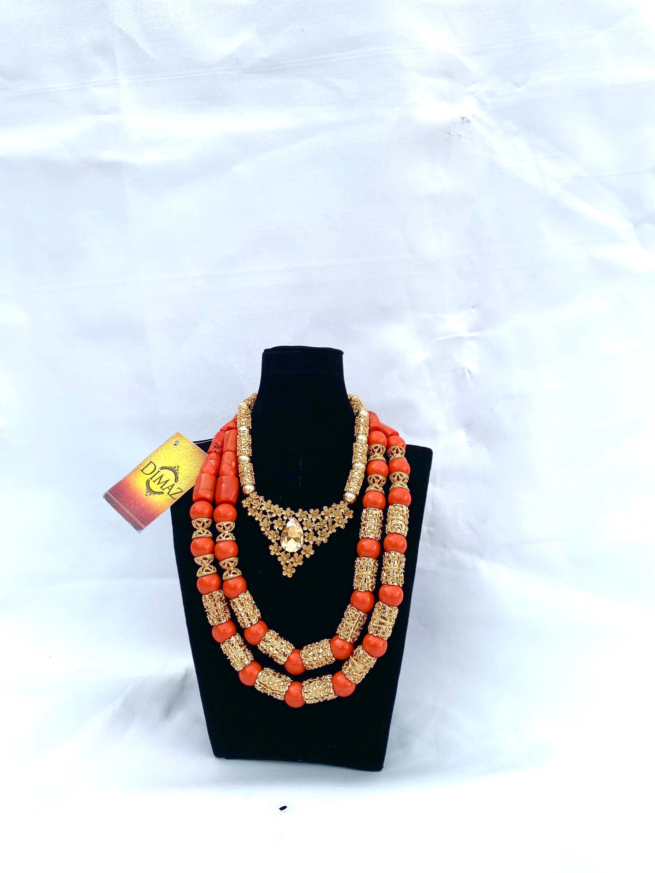 Chika Jewelry set featuring antique gemstones, matching bangles, and earrings in vibrant colors.