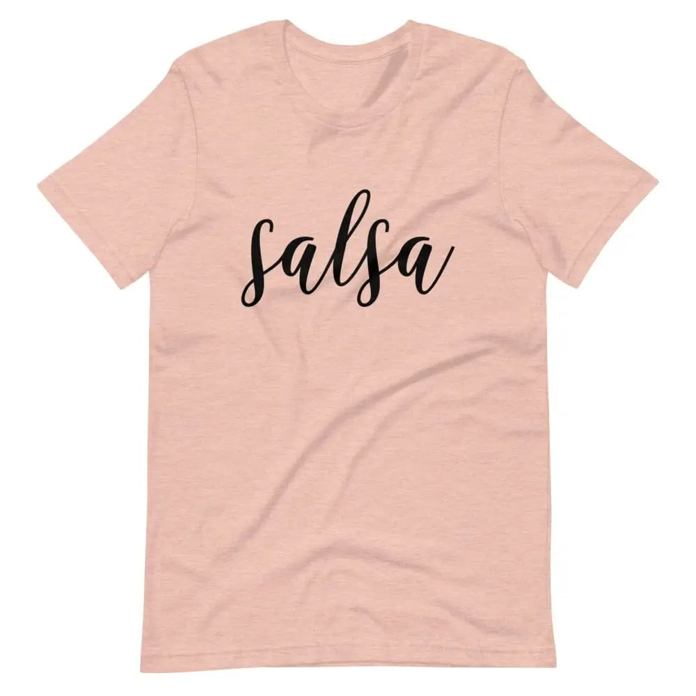 Chips - Salsa V2 Couples Tee in various colors, showcasing soft fabric and stylish design.