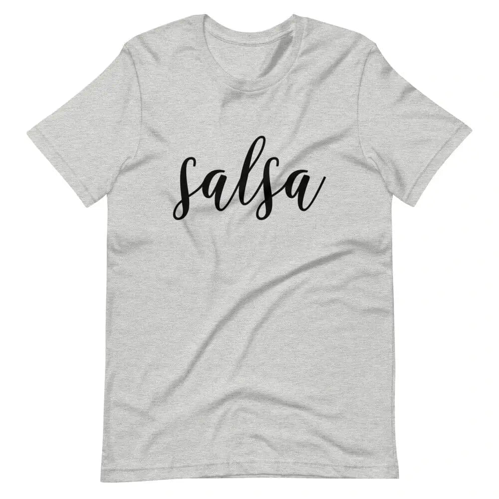 Chips - Salsa V2 Couples Tee in various colors, showcasing soft fabric and stylish design.