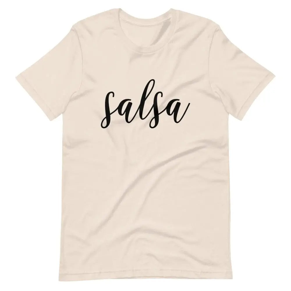 Chips - Salsa V2 Couples Tee in various colors, showcasing soft fabric and stylish design.