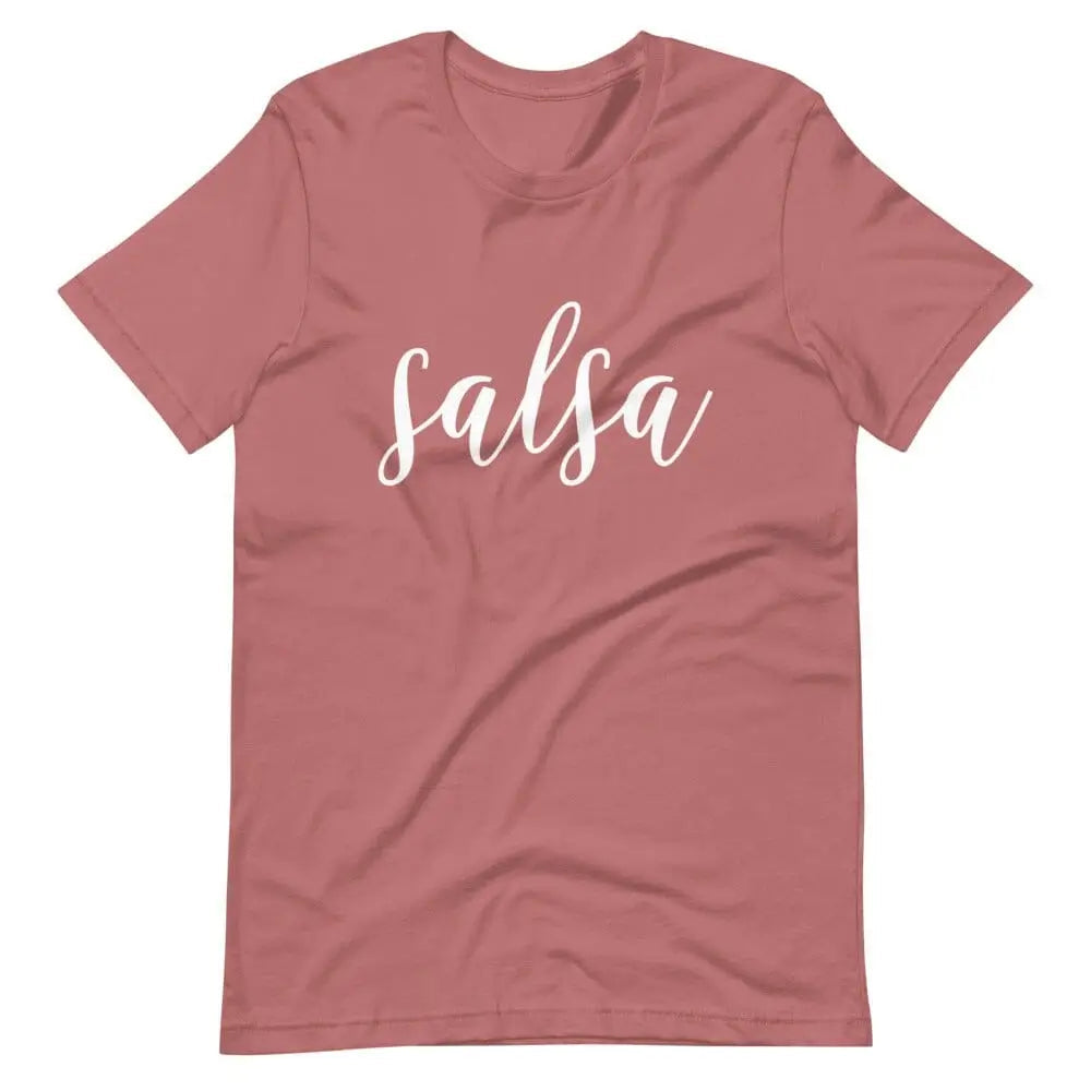 Chips - Salsa V2 Couples Tee in various colors, showcasing soft fabric and stylish design.