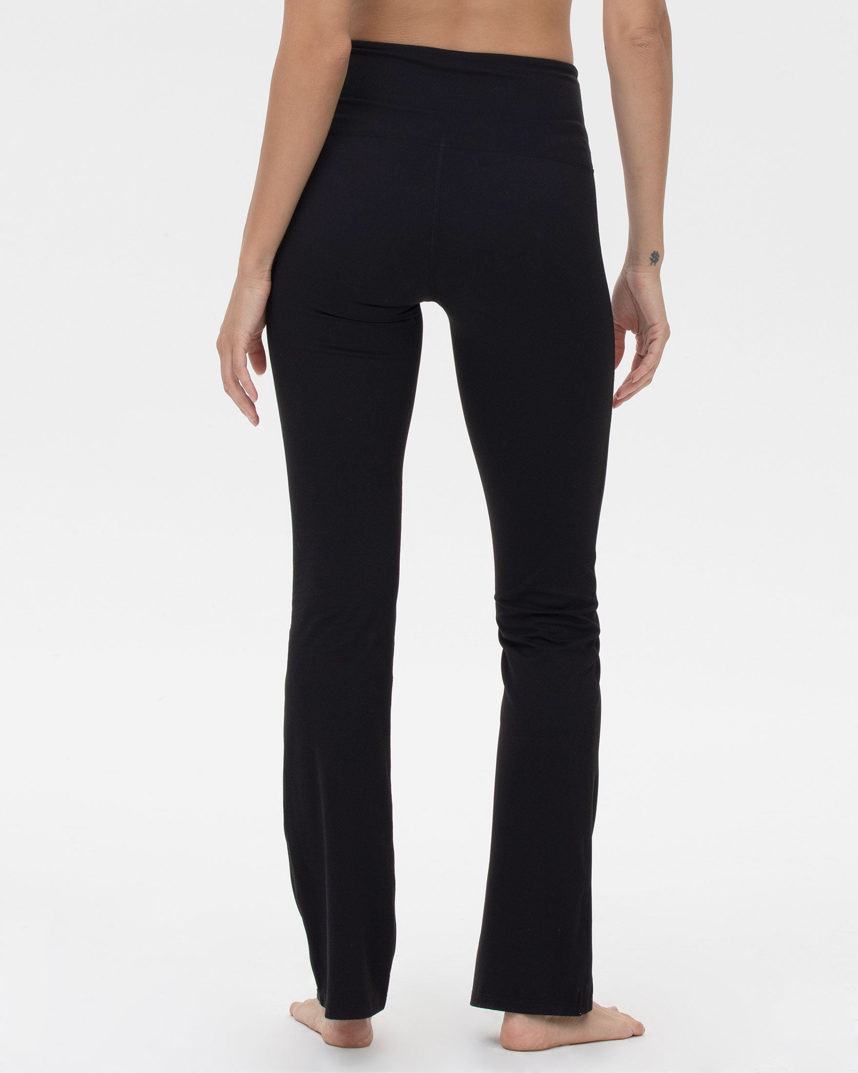 Constance HR Coziplex™ Wide Leg Bootcut Yoga Pants in a stylish design, showcasing the high waist and bootcut leg opening.