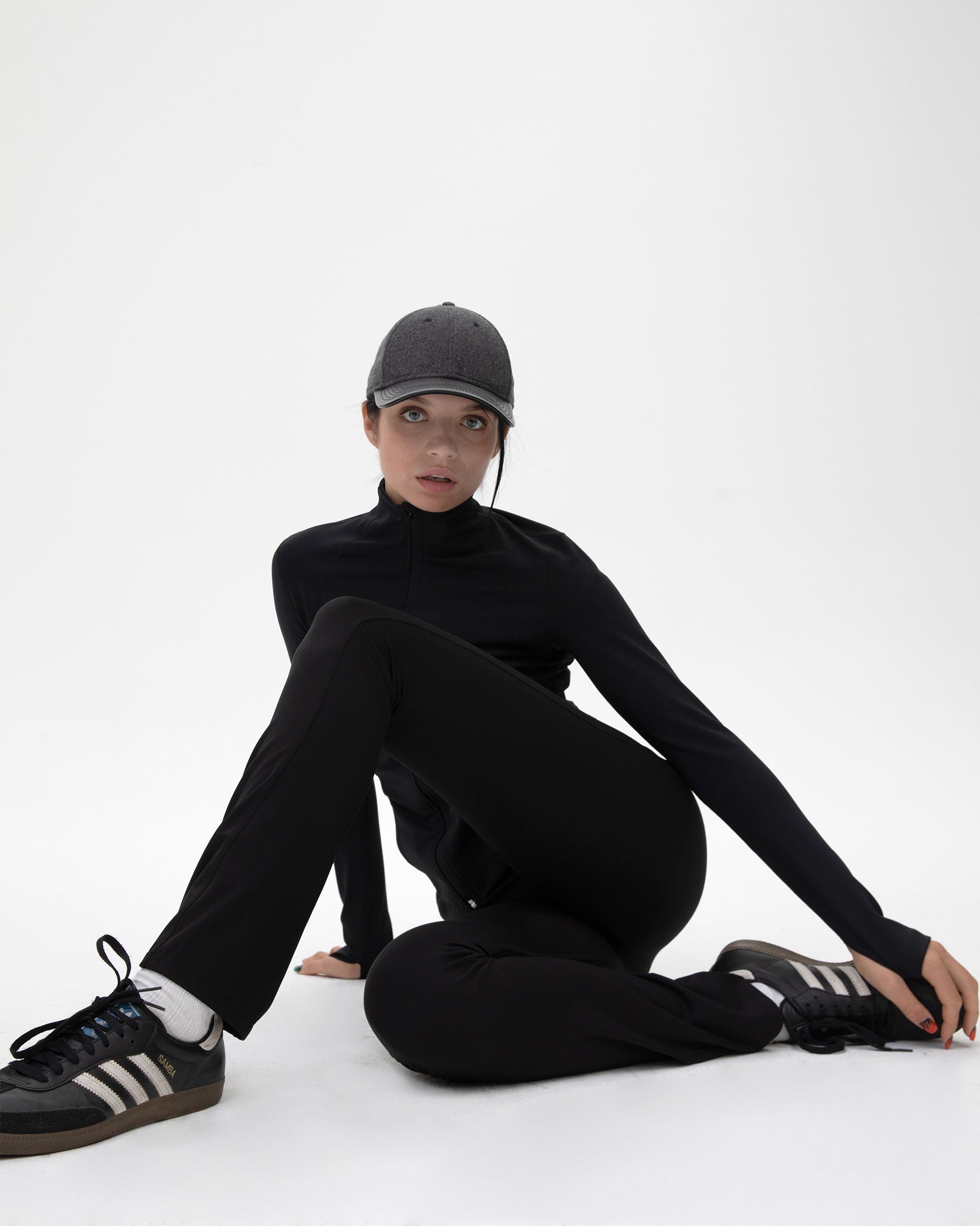 Constance HR Coziplex™ Wide Leg Bootcut Yoga Pants in a stylish design, showcasing the high waist and bootcut leg opening.