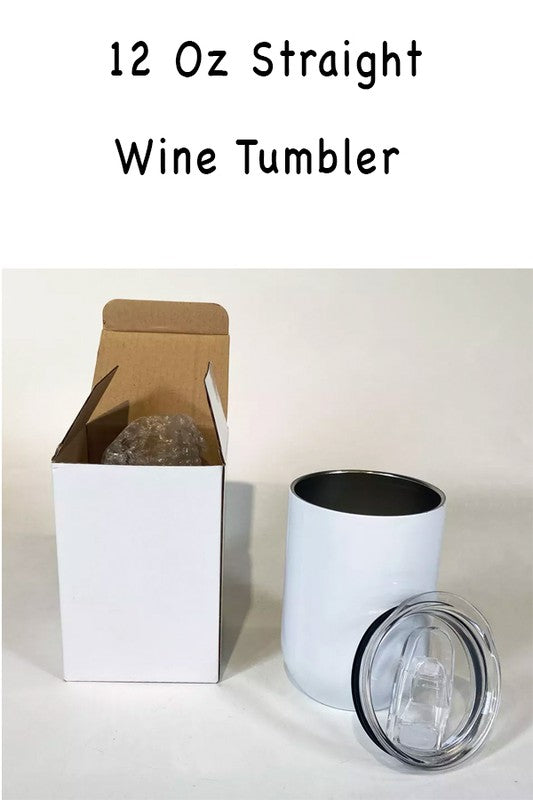 Corks are for Quitters Graphic Wine Tumbler in stainless steel with a fun design, featuring a lid and straw.